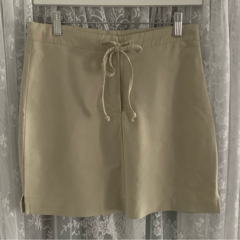 TRUE Vintage 90s Safari Mini Skirt